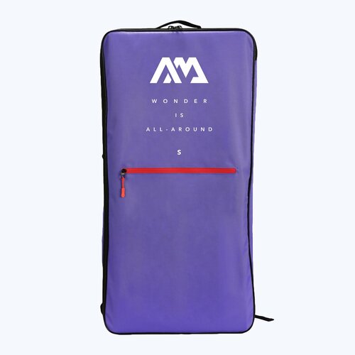 сапборд для гонок aqua marina race 12 6 Рюкзак для SUP-доски Aqua Marina Zip Backpack S24 (Фиолетовый, S)