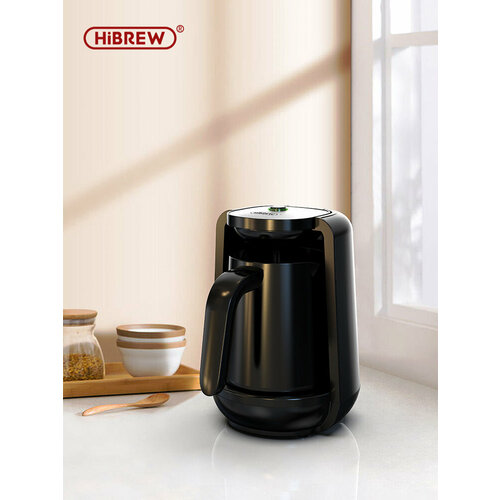 Кофемашина HiBREW автоматическая для кофе по-турецки, электрический кофейник AC 220~240V кофеварка H9