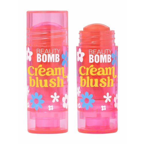 BEAUTY BOMB Румяна кремовые для лица в стике Cream stick blush, 8 г, 02 Первое касание