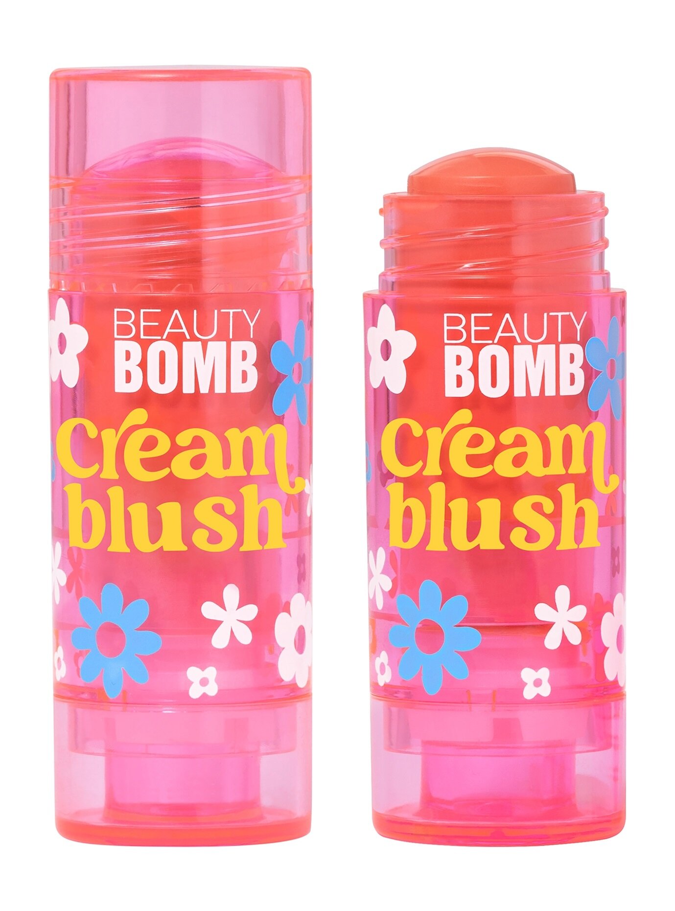 BEAUTY BOMB Румяна кремовые для лица в стике Cream stick blush, 8 г, 02 Первое касание