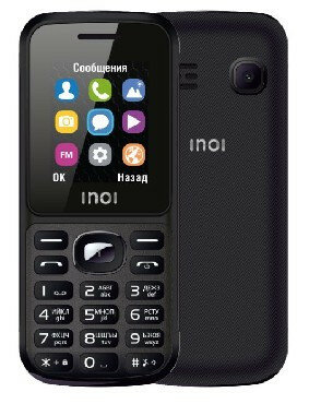 Телефон мобильный (INOI 105 Black (2 SIM))