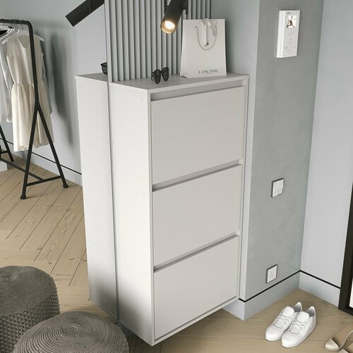 Обувница шкаф для обуви 600 Белая 6874₽