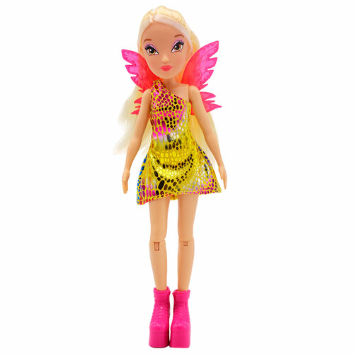 кукла winx club стелла с крыльями 24 см winx club iw01552303 Кукла Winx Club Стелла с аксессуарами IW01552303