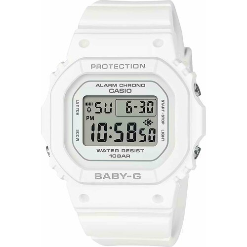 Наручные часы CASIO BGD-565U-7, белый наручные часы casio наручные часы casio baby g bgd 565s 7 белый бесцветный