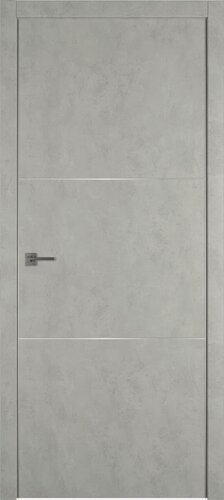 Изображение товара Дверь межкомнатная ДП Urban 2 800*2000 Antic loft Silver mould SE (запил 1)