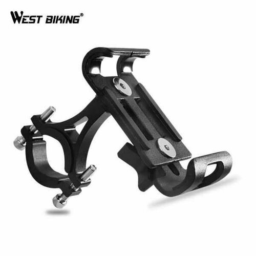 Держатель для смартфона с креплением West Biking YP0715044 велошлем west biking с 3 визорами в комплекте и задним фонарём