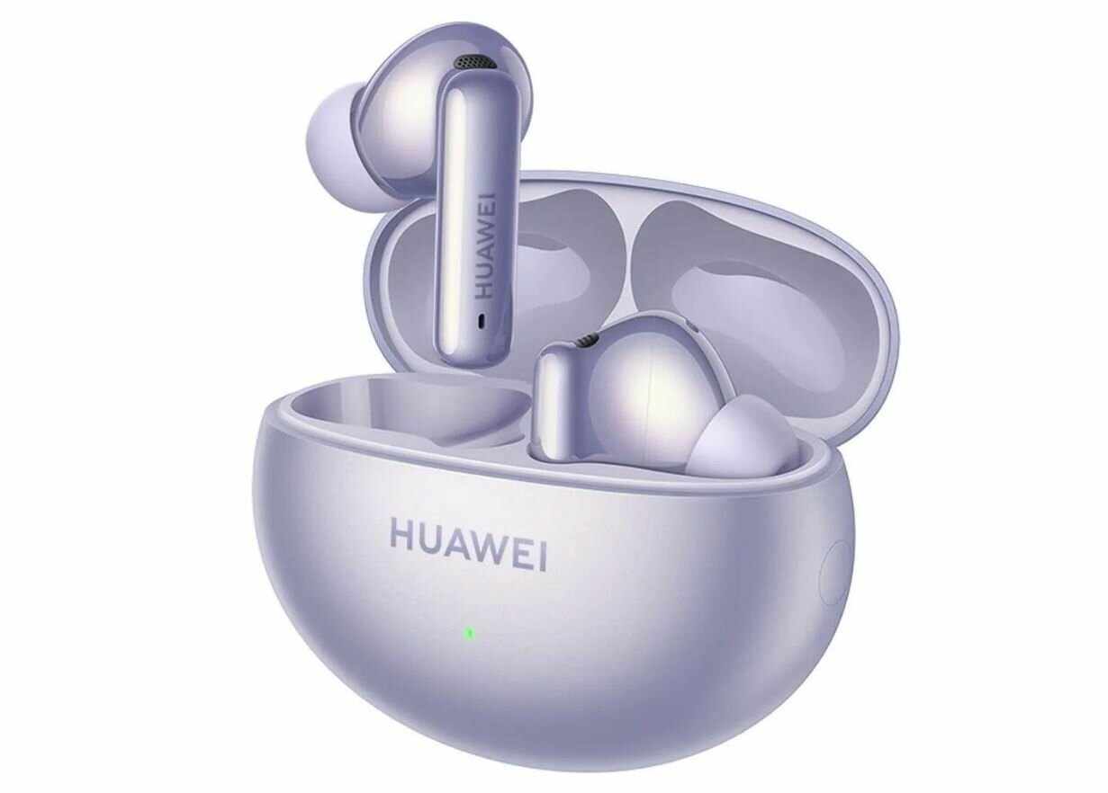 Беспроводные наушники HUAWEI FreeBuds 6i, (55037547), фиолетовые — фото 1