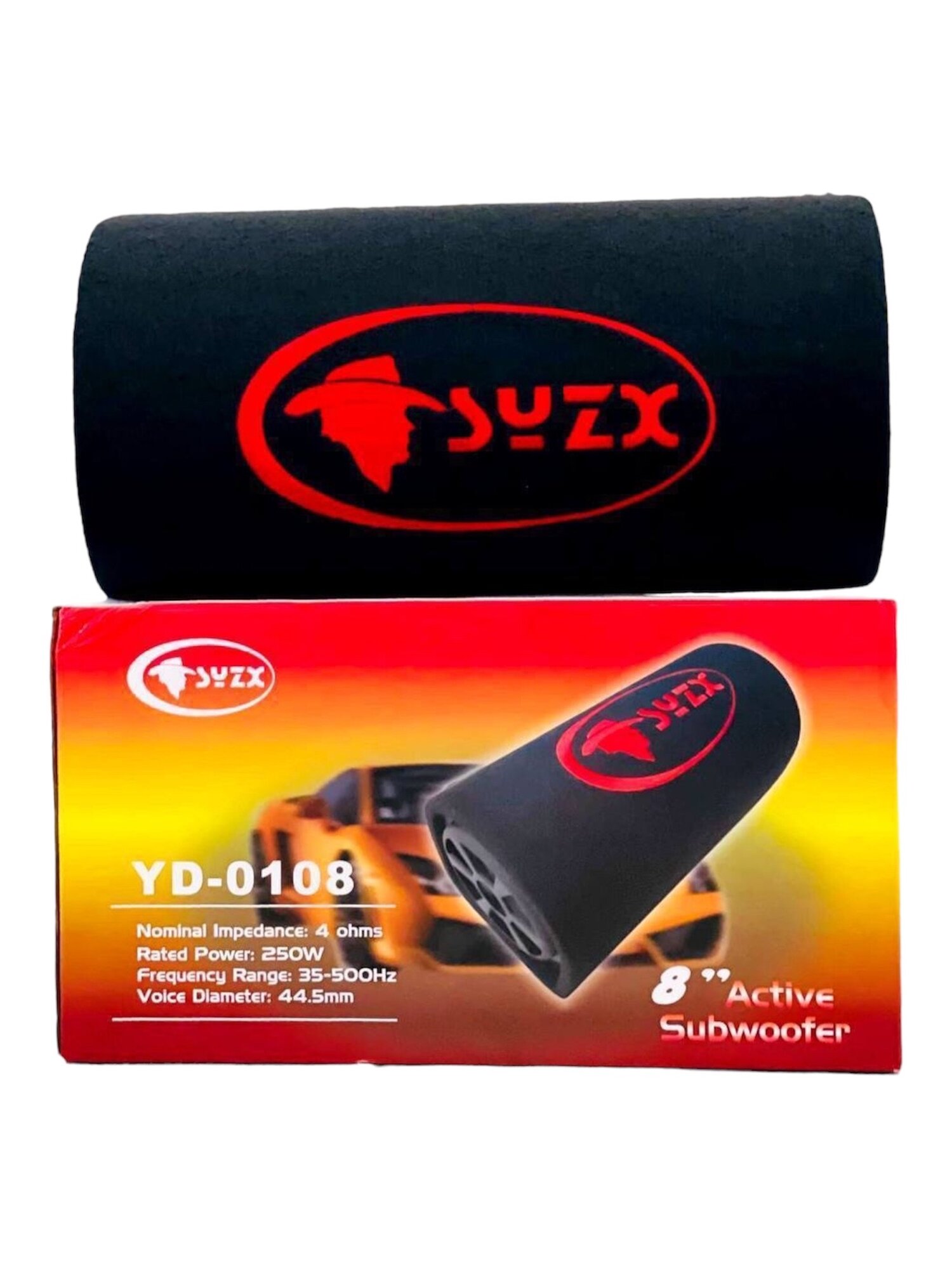 Активный сабвуфер для автомобиля SYZX YD0108, 250Вт, 8 дюймов