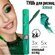 Тушь для ресниц водостойкая для объема и удлинения BeautYMS зелен...