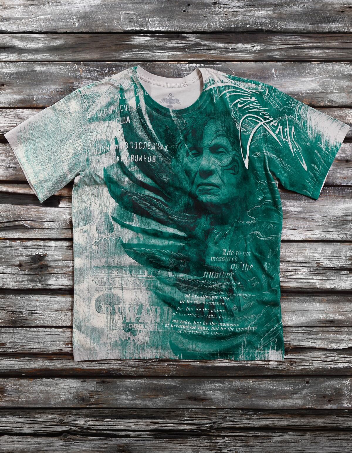 Футболка ВОИН ИНДЕЕЦ