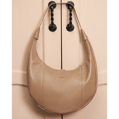 Сумка шоппер FABRIZIO CLUB фактура зернистая бежевый 9600₽