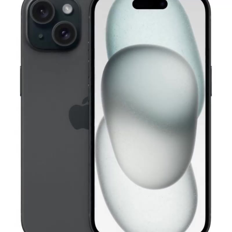 Смартфон Apple iPhone 15 128 ГБ, Dual: nano SIM + eSIM, черный — фото 1