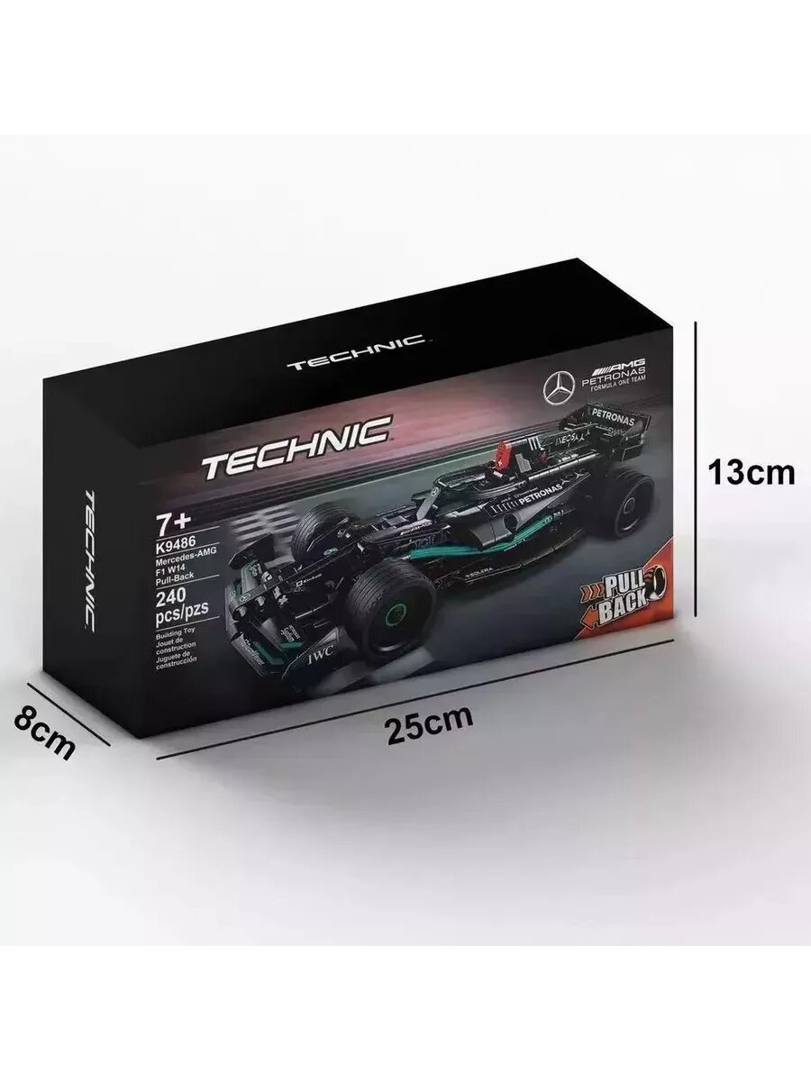 Technic конструктор Техник Гоночная машина Mercedes-AMG F1