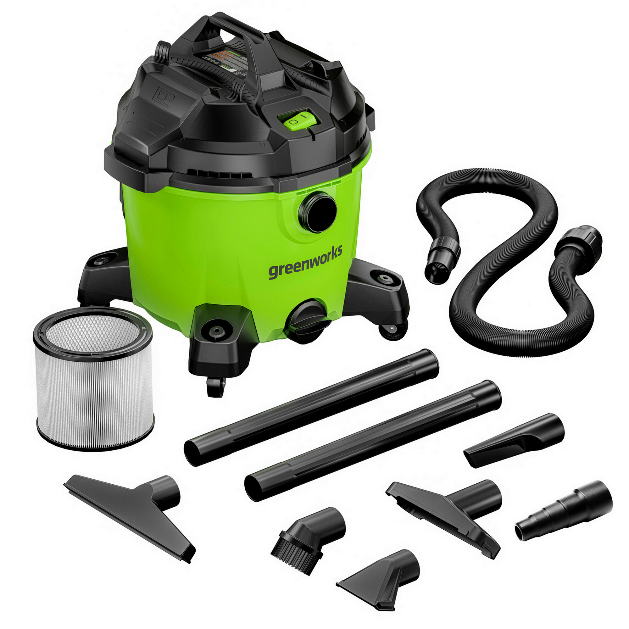 Фильтр для пылесоса GreenWorks G120WDV 2954207, универсальный, для сухой и влажной уборки — фото 1