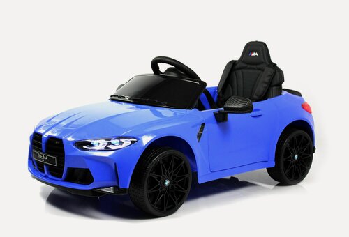 Изображение товара Детский электромобиль Rivertoys BMW M4 (A004AA) лицензионная модель с дистанционным управлением синий