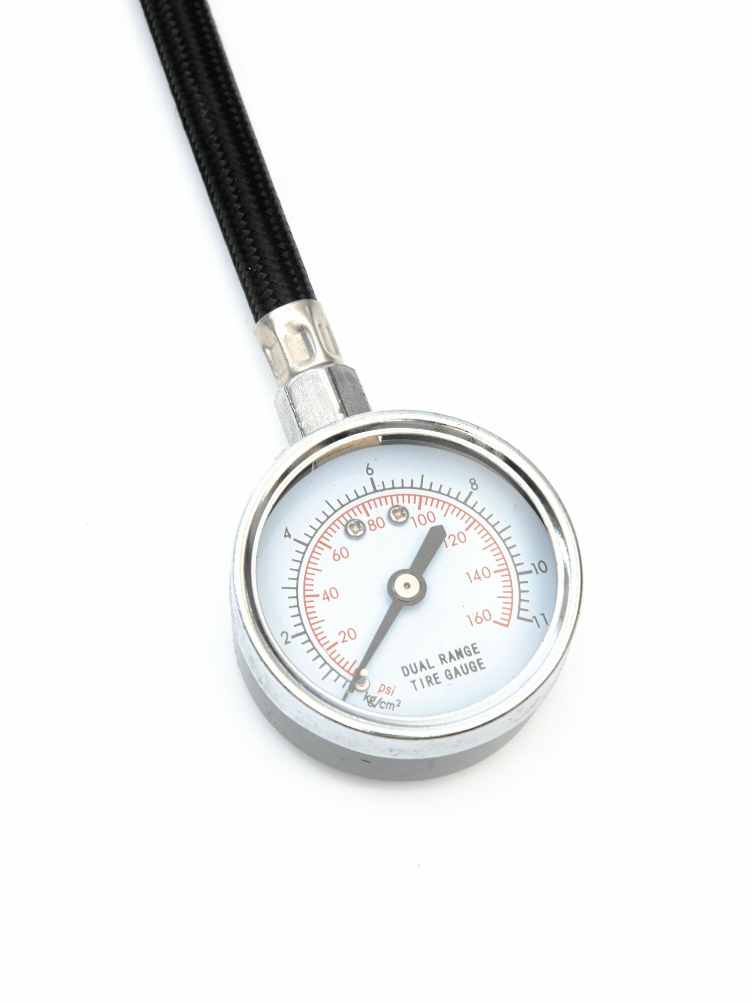 Манометр автомобильный "Металл-Резина", пневматический, для шин, 11 атм, черный, 1 шт — фото 1