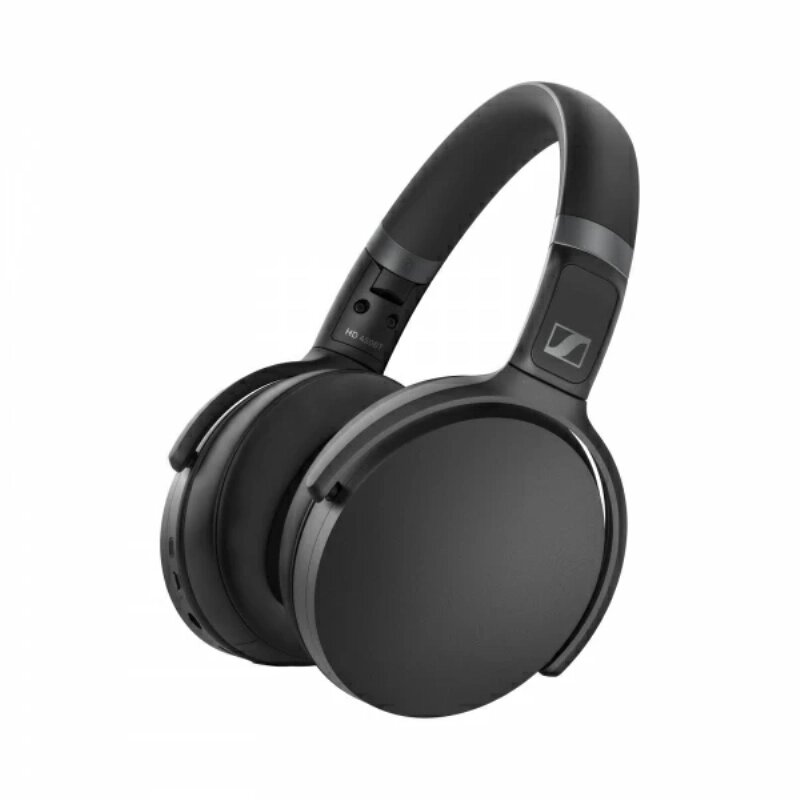 Наушники Sennheiser HD 450BT Black, беспроводные, ANC, оголовье, черные