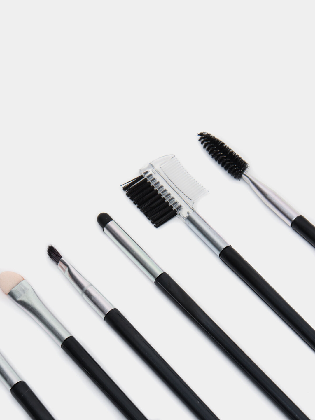 Набор кистей для макияжа 12 шт, профессиональные кисти для лица, глаз и бровей — фото 1