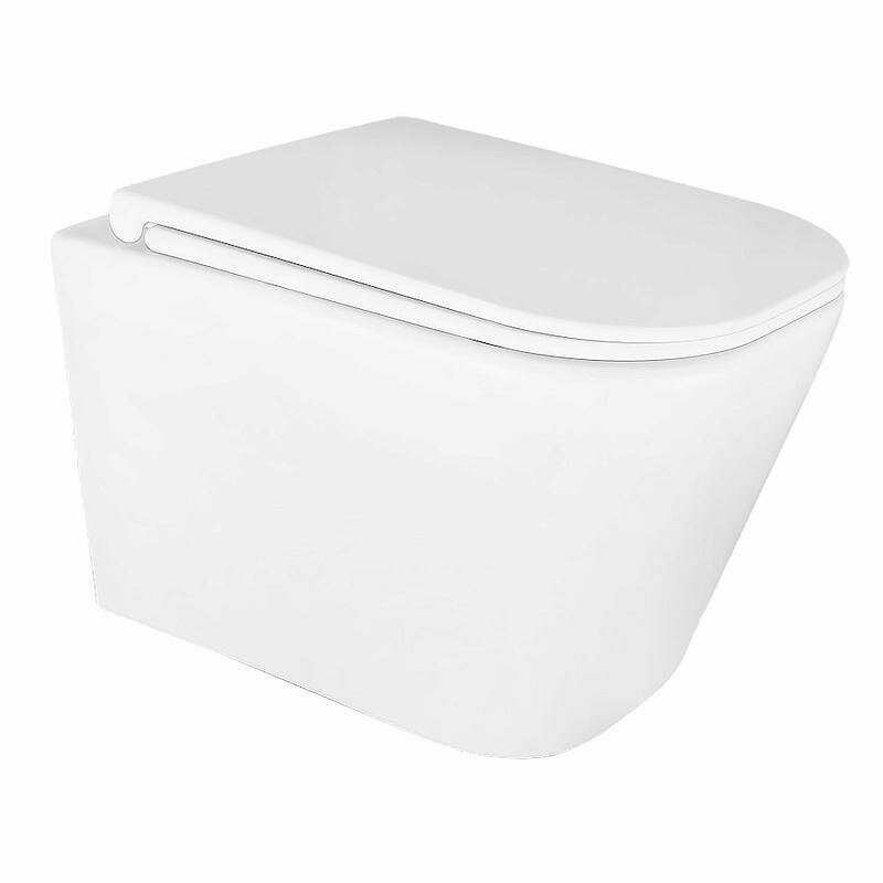 Унитаз Azario Esconda AZ 2805E подвесной цвет Белый