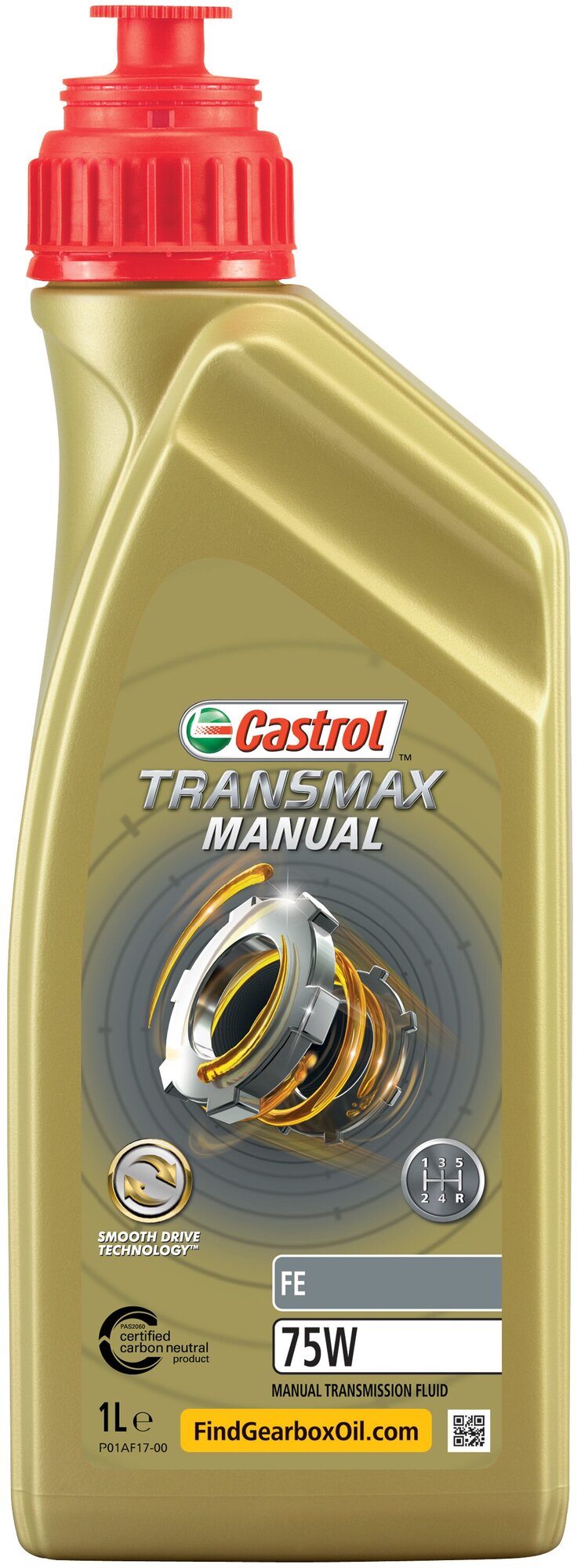 фото 15D7EA Трансмиссионное масло Castrol Transmax Manual FE 75W 1 л