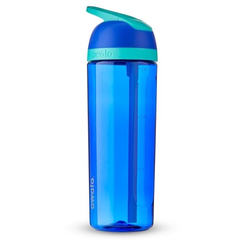 Спортивная бутылка для воды с трубочкой OWALA Flip Tritan с защитой от случайного вскрытия, 739мл