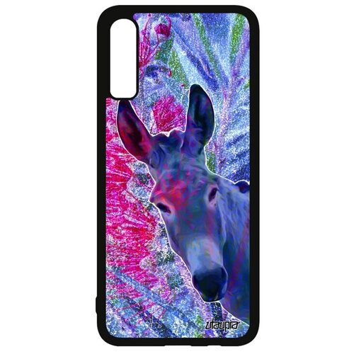 фото Защитный чехол для // samsung galaxy a70 // "осел" упрямый мул, utaupia, оранжевый