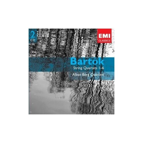 Компакт-диски, EMI CLASSICS, ALBAN BERG QUARTETT - Bartok: String Quartets (2CD) beethoven l v string quartets opp 127 130 133 and 135 alban berg quartett