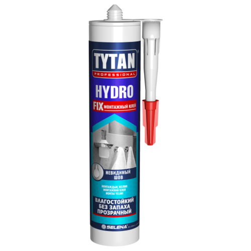 Клей монтажный Tytan Professional Hydro Fix, 310 мл клей монтажный tytan hydro fix универсальный 150 мл