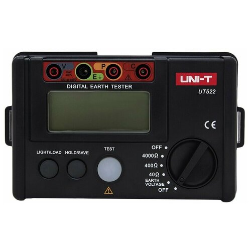 Измеритель сопротивления заземления UNI-T UT522 ac digital wattmeter power meter lcd energy meter power monitor eu plug socket power kilowatt wattage voltage meter 220v llight