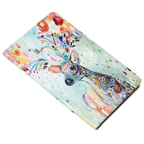 фото Чехол-книжка mypads для huawei mediapad t5 10 (ags2-l09/al00/w09) с трансформацией в мульти-подставку тематика олень