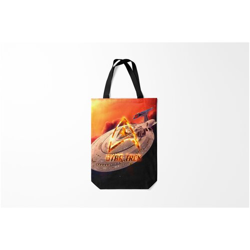 фото Сумка-шоппер / 31х42 см / сериалы / разное звездный путь burnettie