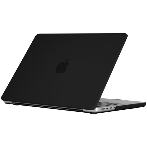 Защитный чехол накладка для MacBook Pro 14 A2442 2021 Toughshell HardCase из поликарбоната, цвет матовый чёрный