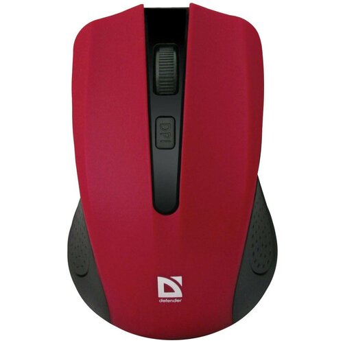 DEFENDER мышь беспроводная ACCURA MM-935 красная 4 кнопки 66700₽