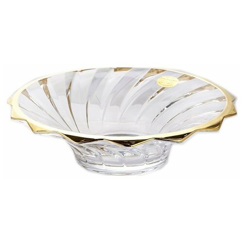 Ваза для фруктов 21 см UNION GLASS Пикадилли С золотом 1 157070 3654₽