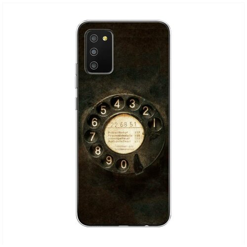 фото Силиконовый чехол "старинный телефон" на samsung galaxy a02s / самсунг галакси a02s case place