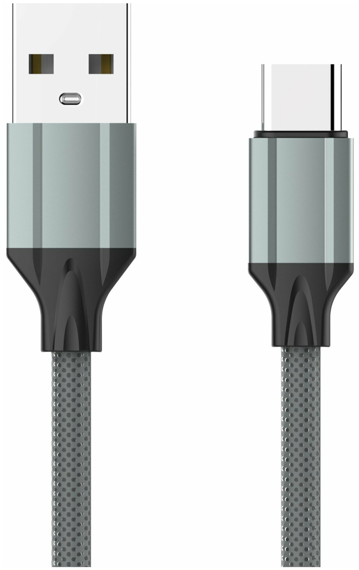 Кабель LDNIO LS441/ USB Type-C/ 1m/ 2.4A/ медь: 86 жил/ серый