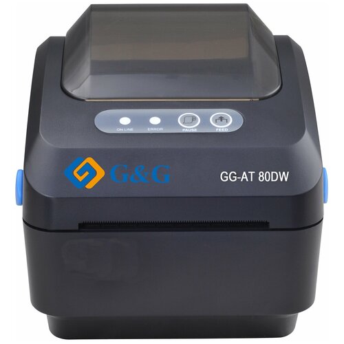 Принтер печати этикеток G&G GG-AT 80DW, 3"/76 mm, 203 dpi, USB