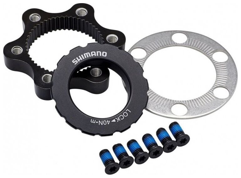 Адаптер диск торм Shimano переходник с CenterLock на 6 болт SM-RTAD05