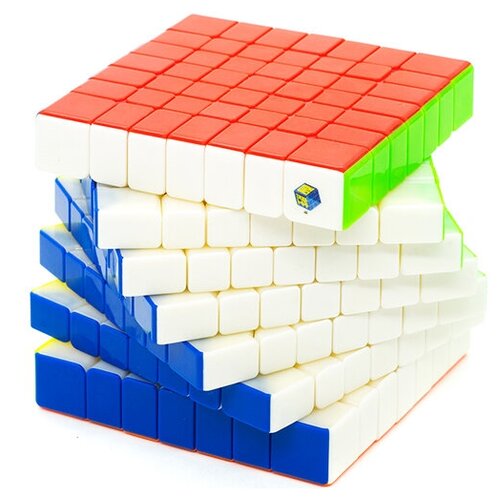 Скоростной кубик Рубика для спидкбуинга YuXin 7x7x7 HuangLong Цветной пластик