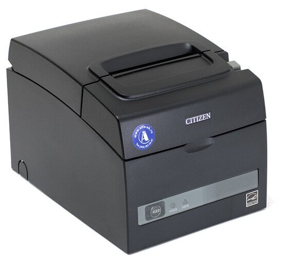 POS принтер Citizen CT-S310II, черный, RS232, USB