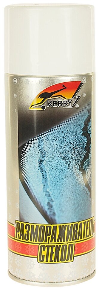 фото Размораживатель замков и стекол 520мл аэрозоль KERRY KR-986