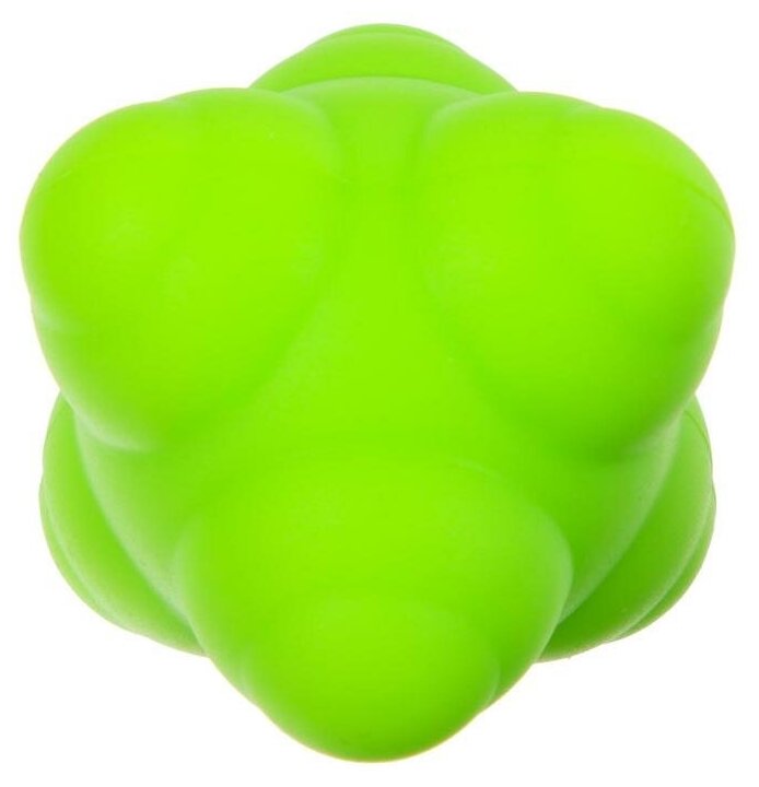 ONLYTOP Мяч для тренировки скорости реакции, цвет зелёный