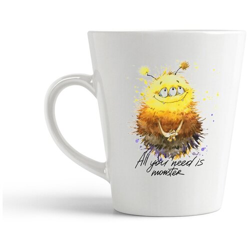 фото Кружка-латте coolpodarok "all you need is monster6"