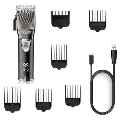 Машинка для стрижки Cronier CR-34A черный 210000₽