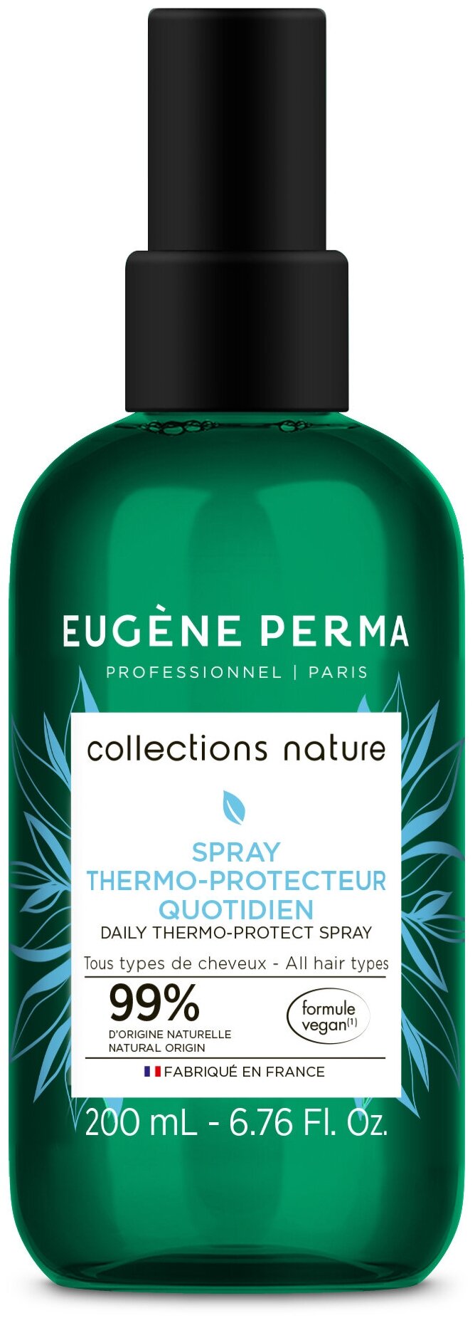 Спрей для волос термозащитный для ежедневного использования, 200 мл. Eugene Perma, Collections Nature