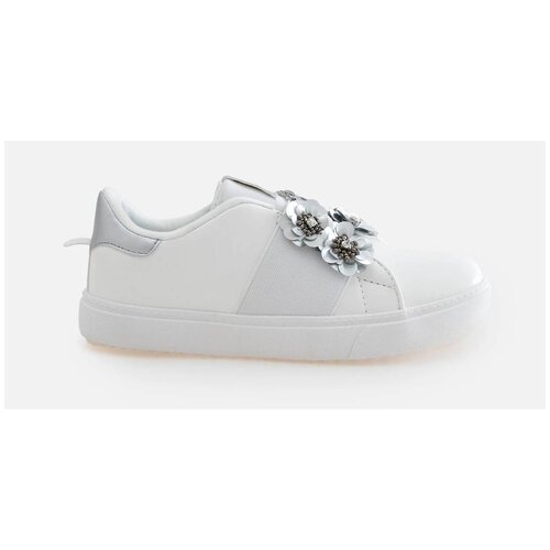 фото Полуботинки для девочек размер 36, белый acoola