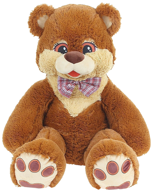 Мягкая игрушка СмолТойс Медвежонок Тоша, 100 см, коричневый