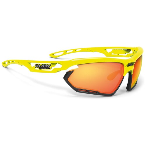 фото Солнцезащитные очки rudy project 64298, оправа: пластик, спортивные, ударопрочные, с защитой от уф, оранжевый