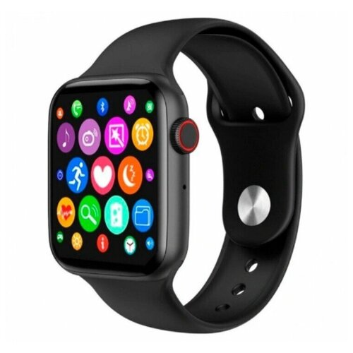 Умные часы M26 Pro электронные часы наручные смарт часы с беспроводной зарядкой сенсорный экран черный 149900₽