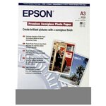 Epson C13S041334 Бумага Premium Semiglossy Photo Paper, A3, полуглянцевая, 251г/м2, 20 листов - изображение